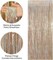 Set of 2 foil fringe curtain backdrops in glitter champagne color, designed as decorative door streamers and photo booth backgrounds, suitable for parties, weddings, birthdays, bridal showers, holidays, and graduation celebrations